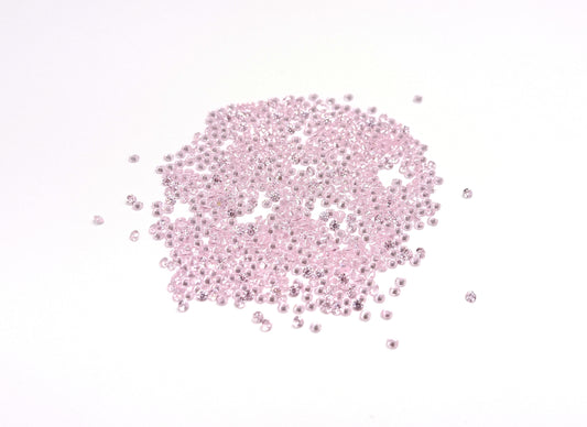 Natural Pink Colored Melee Diamonds